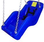 Swing Seat with Soft Harness - Blue