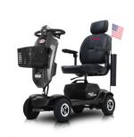 MAX PLUS Mobility Scooter - METALLIC GREY