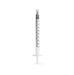 Oral Syringe, Clear, 1 mL - Case of 500 units