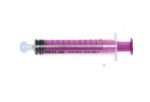 Clear Oral Syringe, Sterile, Centered Tip, 12 mL - Case of 100 units