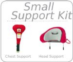(RED) Small Support Kit (Comes with Small Head Support: 7.25