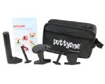 Puttycise tool set, 5-pieces, with carry bag and manual