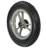 12.5 in. x 2 in. Rear Solid Knobby Tires - 16 in. Model ONLY