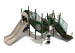 Rose Creek Large Playground System for Toddlers, Kids, and Preteens - Neutral Colors