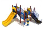 Rose Creek Large Playground System for Toddlers, Kids, and Preteens - Primary Colors