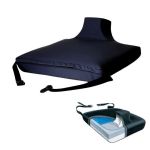 Leg Abductor Gel-Foam Wedge Vinyl Cushion with Low-Shear 1 Cover, 18 in. W x 16 in. D x 4.5 in. H x 1.5 in. H