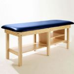 Standard Bariatric Treatment Table with Shelves