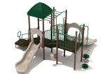 Sunset Harbor Commercial Playground System for Kids and Preteens - Neutral Colors