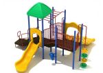Sunset Harbor Commercial Playground System for Kids and Preteens - Primary Colors