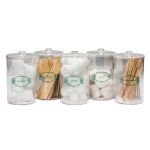 Labeled Sundry Jars (Clear) - Qty. 5