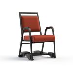 Cordovan Color<br>ComforTek Rolling Dining Chair