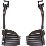 Hemi Footrests / Composite Footplates / With Heel Loops (Pair)