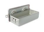 Full-Sized Sterilization Container, Condensate Drain, Aluminum Lid, Gray Handle, 23.5 in. x 10.8 in. x 7.1 in.