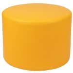 Large Yellow Center Circle for Flower Set Soft Seat by Flash Furniture