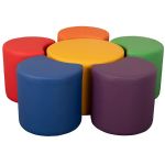 18-Inch Seat Height FLOWER SET Soft Seating by Flash Furniture