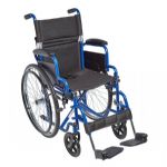 16 in. Seat Width and Blue Frame

