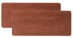 42 in. Wide - Brownlee Woods Bed Ends - OSLO Figured Mahogany (Qty. 2)