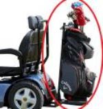 Golf Bag Holder<br>(Golf Bag *NOT* Included)