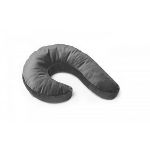 Gray Uno Snuggle Pillow