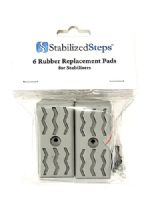 Stabilizers Replacement Pads -
Rubber (6pk)
