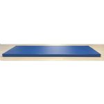Premium Table Pad, 24x72x2 Covered in Blue Vinyl, Comfort Foam