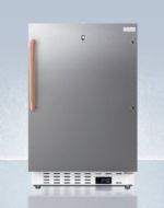 21 in. Wide Built-In Healthcare Refrigerator - Stainless Steel w/ Copper Handle