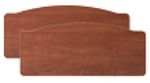 35 in. Wide - Mill Creek Bed Ends - OSLO Figured Mahogany (Qty. 2)