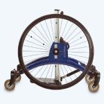 Mobile 32-inch Wheels - Size 2 Blue
<br>Please note that this item is a non-returnable custom order and will take an additional 6 to 8 weeks to ship