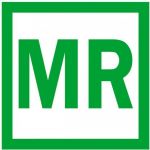 MRI SAFE Label 1 1/2 in. x 2 in. <br> 5 Rolls of 100 for Total of 500