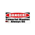 MRI Warning Wall Sign - Powerful Magnet Always On, English 4