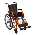 12 in. Seat Width and Orange Frame