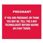 Red - Pregnancy Sign - English