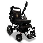 Quilted Black MAJESTIC IQ-7000 MAX Auto-Folding Power Wheelchair Upholstery