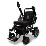 Quilted Black STANDARD MAJESTIC IQ-7000 Auto-Folding Power Wheelchair Upholstery