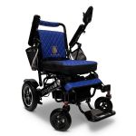 Quilted Blue MAJESTIC IQ-7000 MAX Power Wheelchair Upholstery
