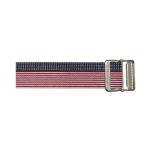 Bariatric, Heavy-Duty Webbing, Metal Buckle, Stars and Stripes - 72 Inch Length