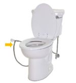 H1 Palm Button Manually Operated Home Bidet - Right Hand Orientation