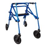 Size Large - Klip Walker with Seat and 8-inch Wheels (Blue)