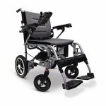 ComfyGO X-7 Lightweight Foldable Electric Wheelchair with (1) 7.5AH Battery<br>Up to 10 Mi. Travel Range