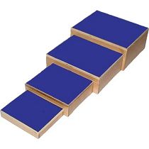 Nesting Stools Physical Therapy Equipment Wooden Step Stools Step Therapy Mk # cpi105 mfg# 7320 hcpcs# a9300. nesting stools physical therapy