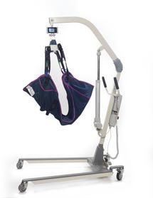 Sling shown on the Free Spirit patient lift
