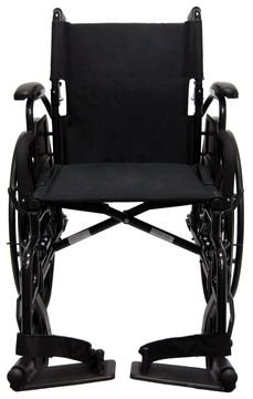 The high grade upholstery is made with a flame retardant nylon, making this wheelchair a choice of safety.