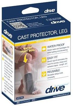 Leg Cast Protector retail packaging