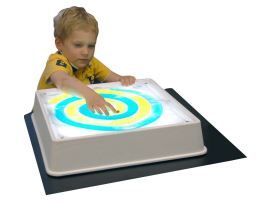 Works in conjunction with Skil-Care's sensory stimulation gel pads