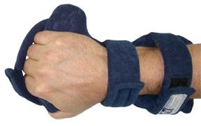 Top view of the Comfy Splints Hand Wrist Orthosis