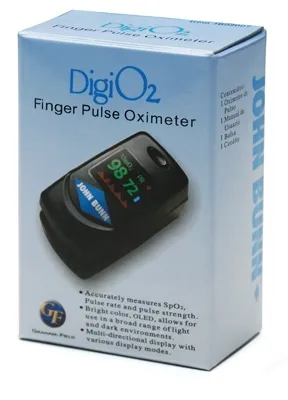 GF John Bunn DigiO2 Finger Pulse Oximeter