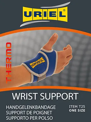 Uriel Neoprene Maximum Wrist Support, Universal Size, Left