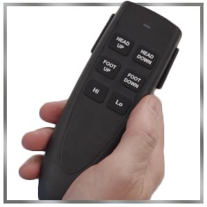 Fully powered and easy to operate with a hand-held remote