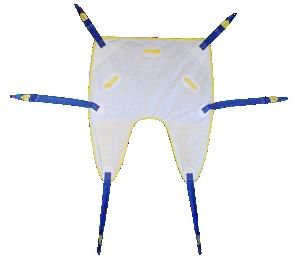 Universal Disposable 6-point Single Patient Sling SPS without Headrest