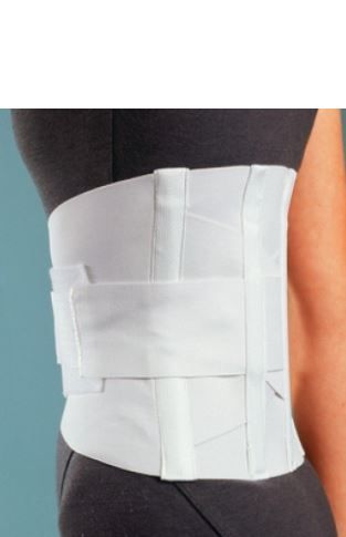 Elastic lumbar corsets